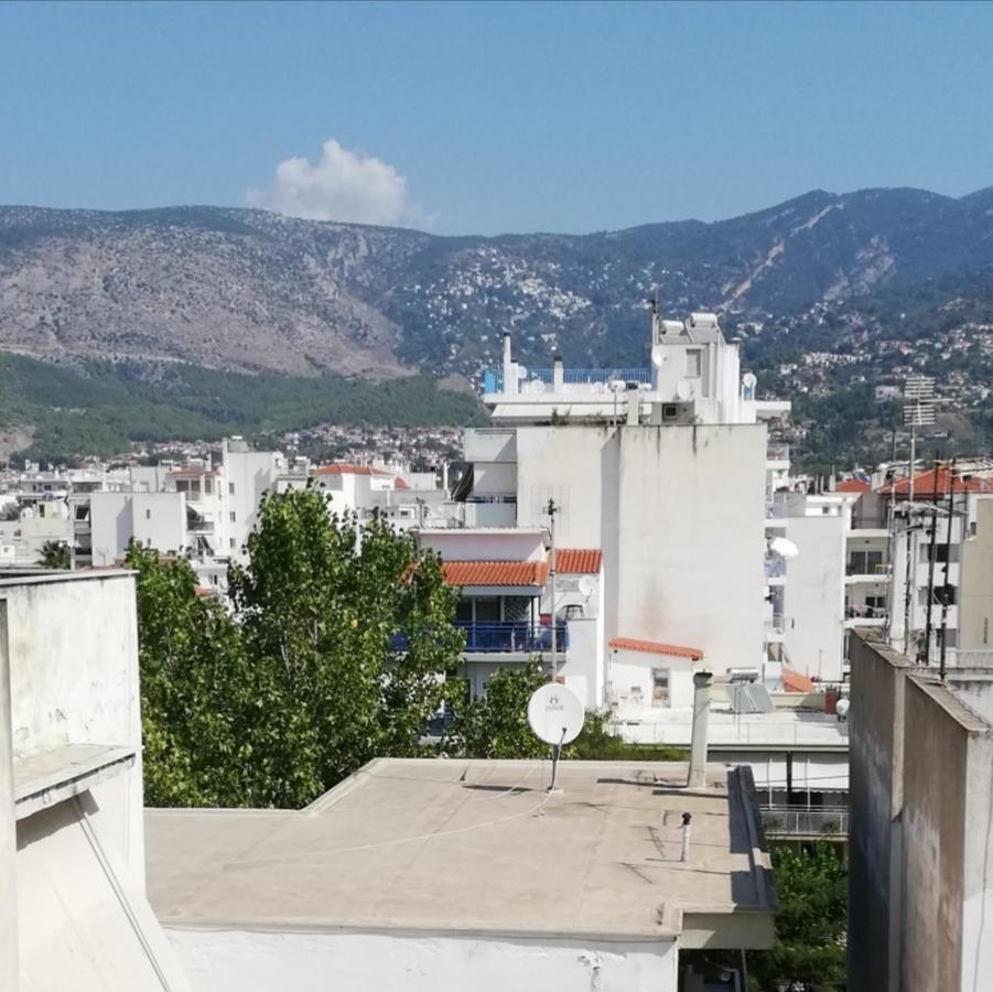 Appartement Bohemian Loft With View! à Vólos Extérieur photo